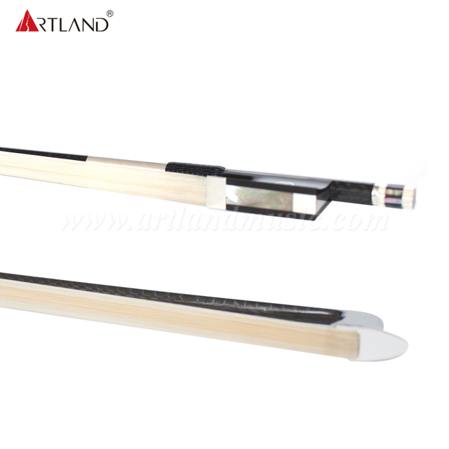 Silver Parts Carbon Fiber Violin Bow NB950C