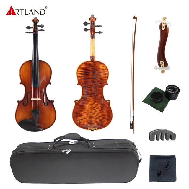 Student Violin Outfit with Good Flame MV115